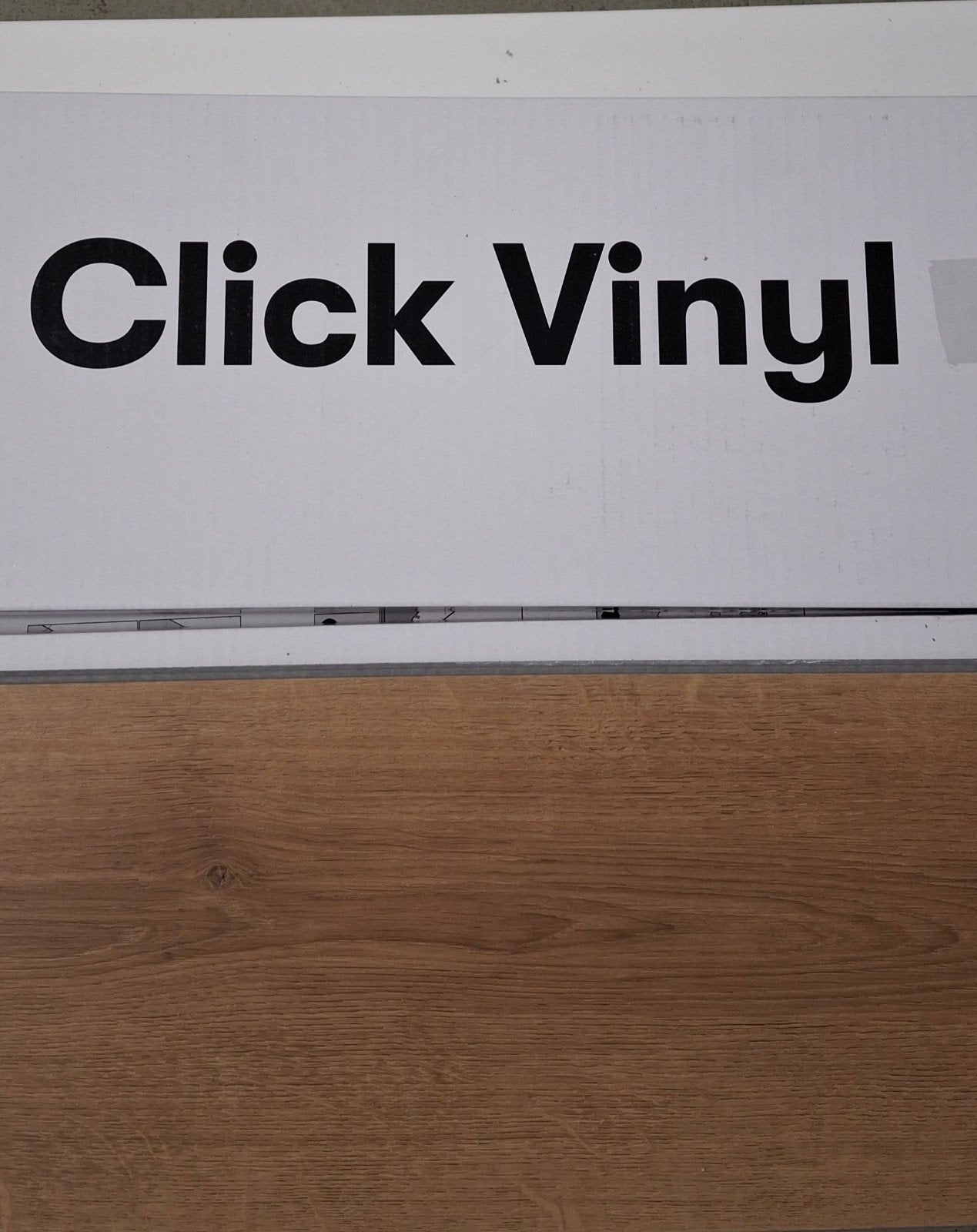 4 pakken click vinyl, kleur douro-honey, Doe-het-zelf en Bouw, Ophalen, Kunststof, Nieuw, 5 tot 10 m²