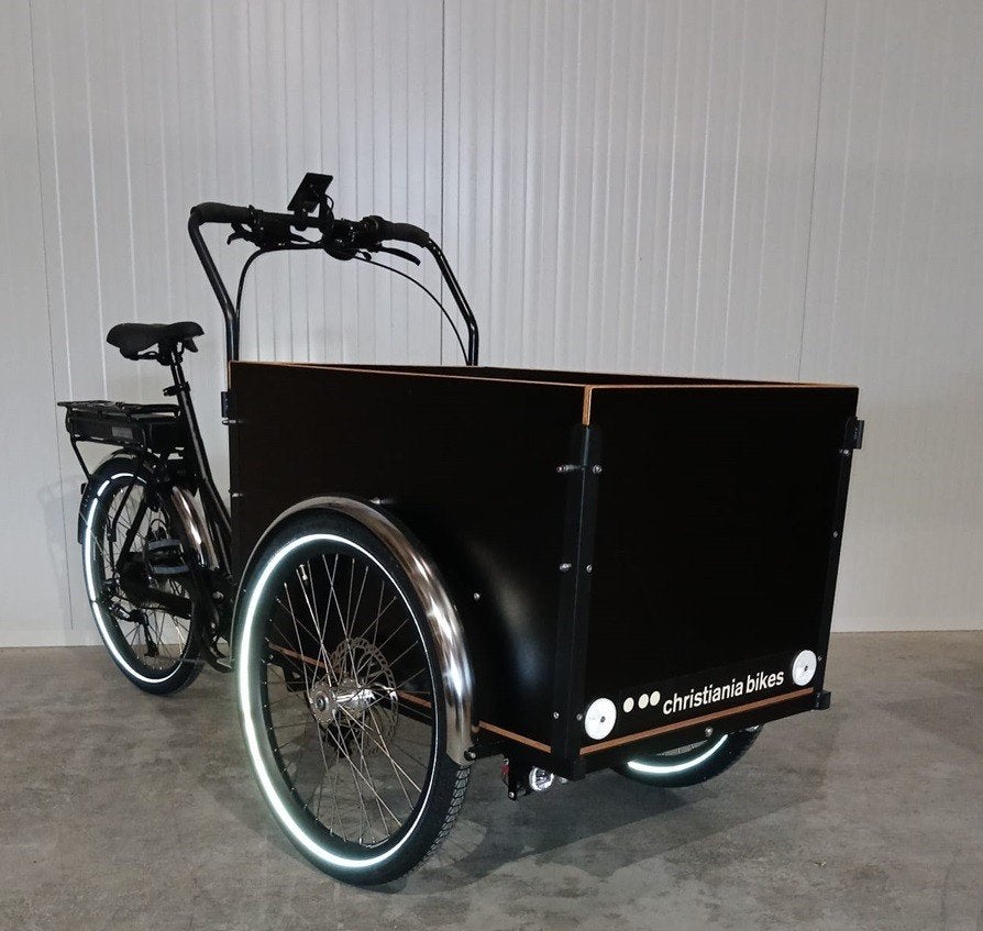 Christiania bakfietsen uit voorraad leverbaar - vanaf 2200e!, Vélos & Vélomoteurs, Vélos | Vélos avec bac, Marchandises, Frein à rétropédalage