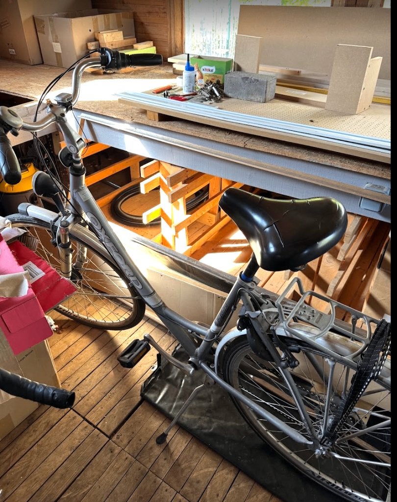 damesfiets, Fietsen en Brommers, Ophalen