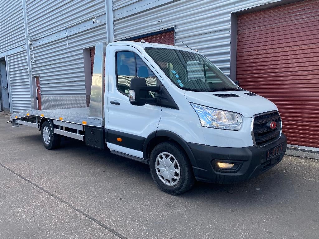Dépanneuse Ford Transit Euro 6, clima! complète en aluminium, Autos, Euro 6, 3 places, 2500 kg, 96 kW