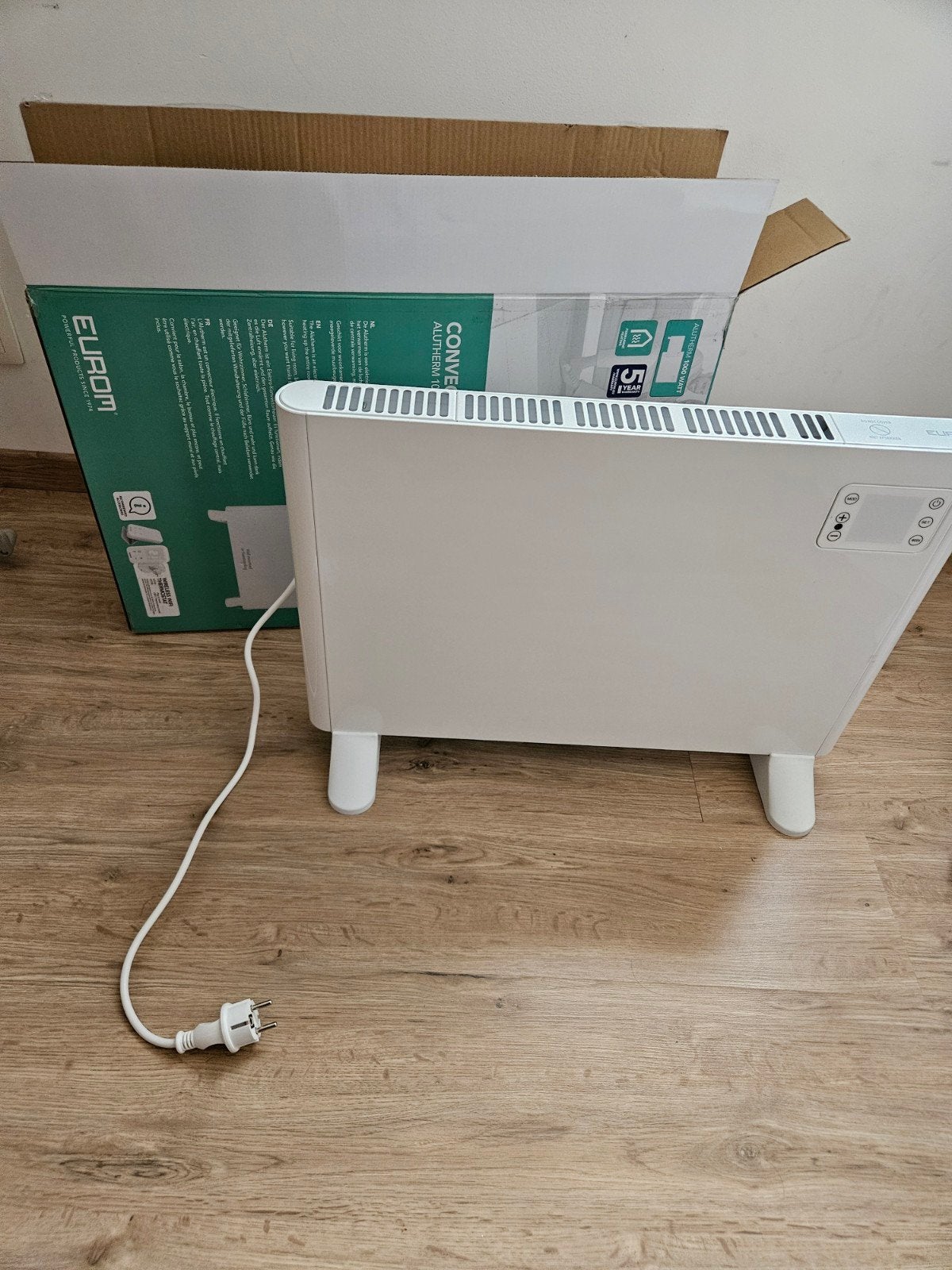 Eurom elektrische verwarming 1000w, Ophalen, Nieuw, 800 watt of meer, Kachel