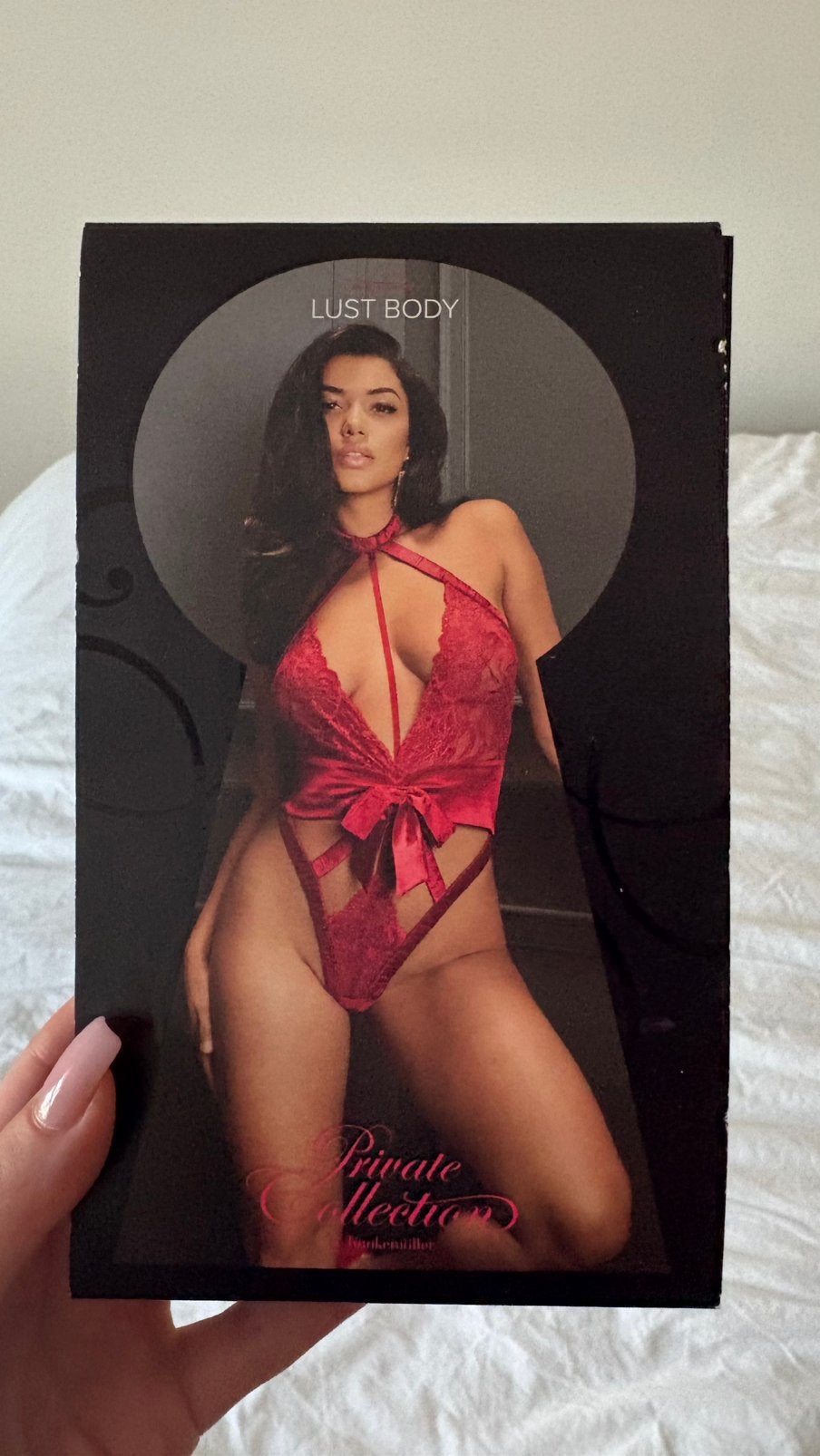 Body string echancre rouge Hunkemoller, Verzenden, Rood, String