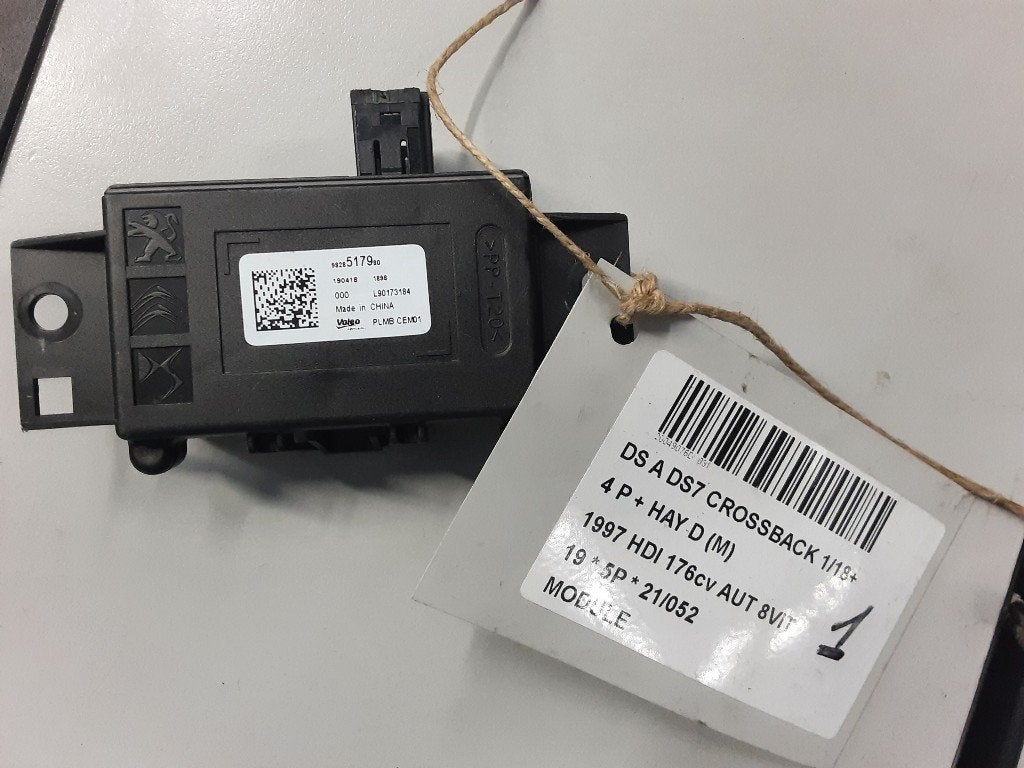 COMPUTER DS DS 7 Crossback (01-2017/12-2022) (9828517980), Gebruikt, Overige automerken, Mevr. I. Hauben, Rue de l'Espoir 34 34
4030  GRIVEGNÉE, BE