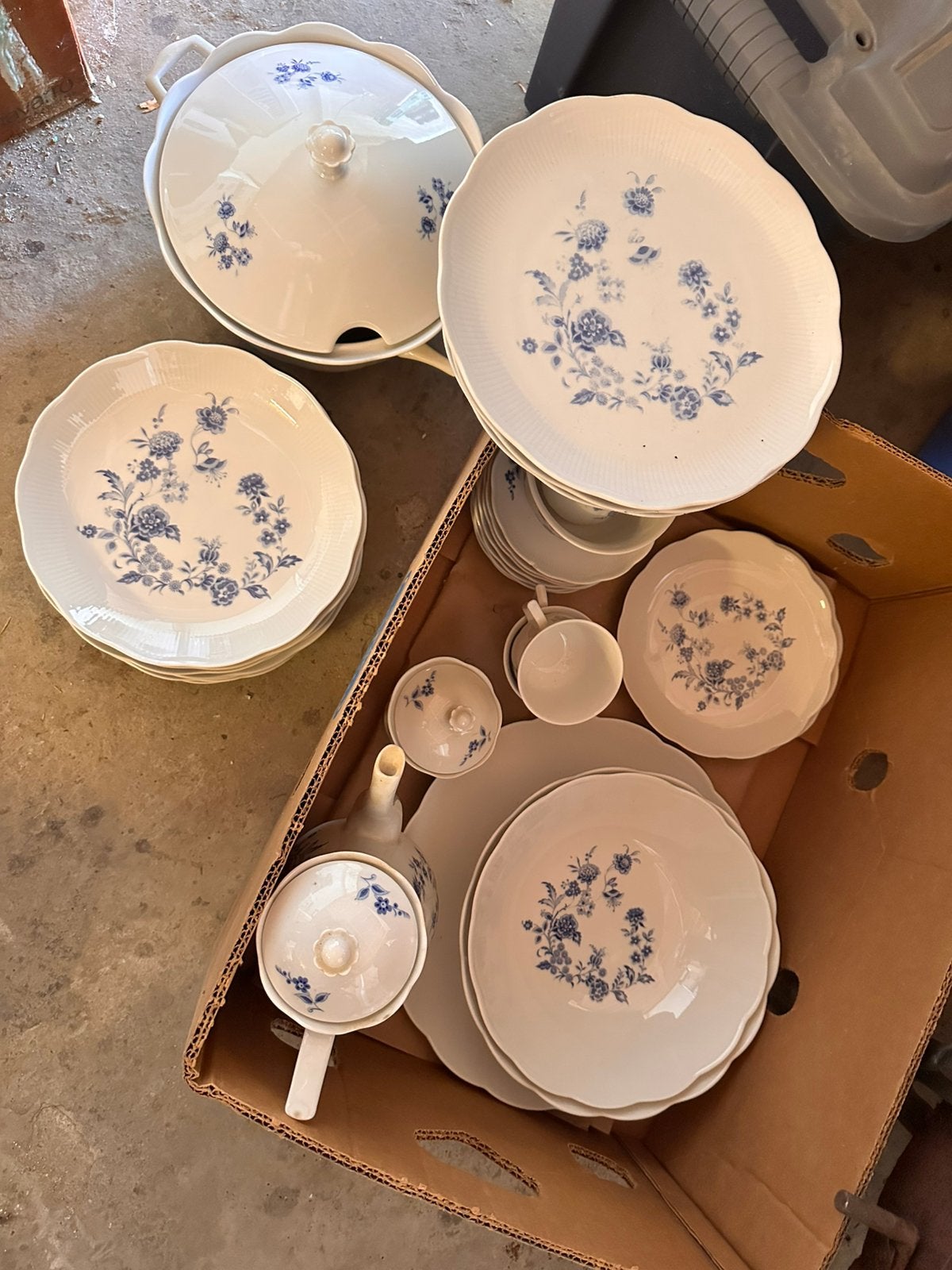 Servies voxenstrauss (niet compleet), Ophalen, Gebruikt, Overige stijlen, Overige typen