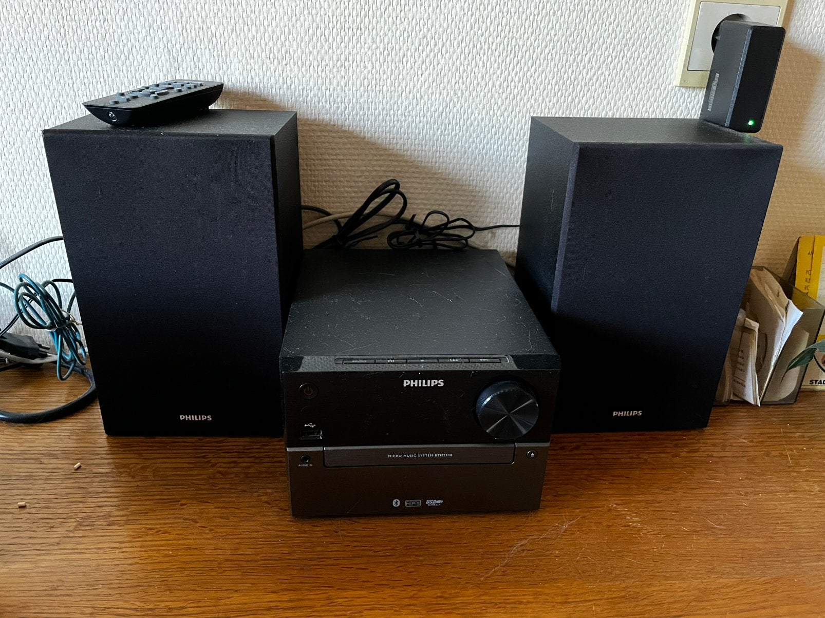 Philips BTM 2310 muziek systeem met Bluetooth en cd speler, Enlèvement, Comme neuf, Philips