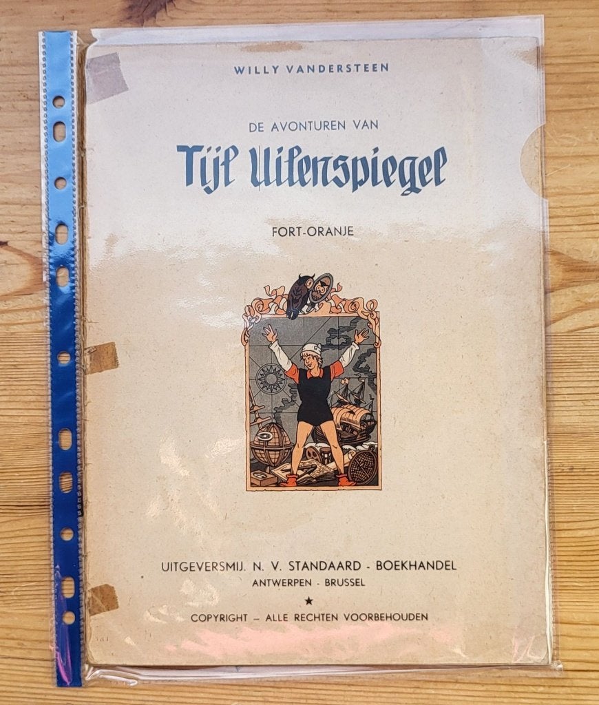Tijl Uilenspiegel, Boeken, Ophalen of Verzenden, Gelezen, Willy Vandersteen