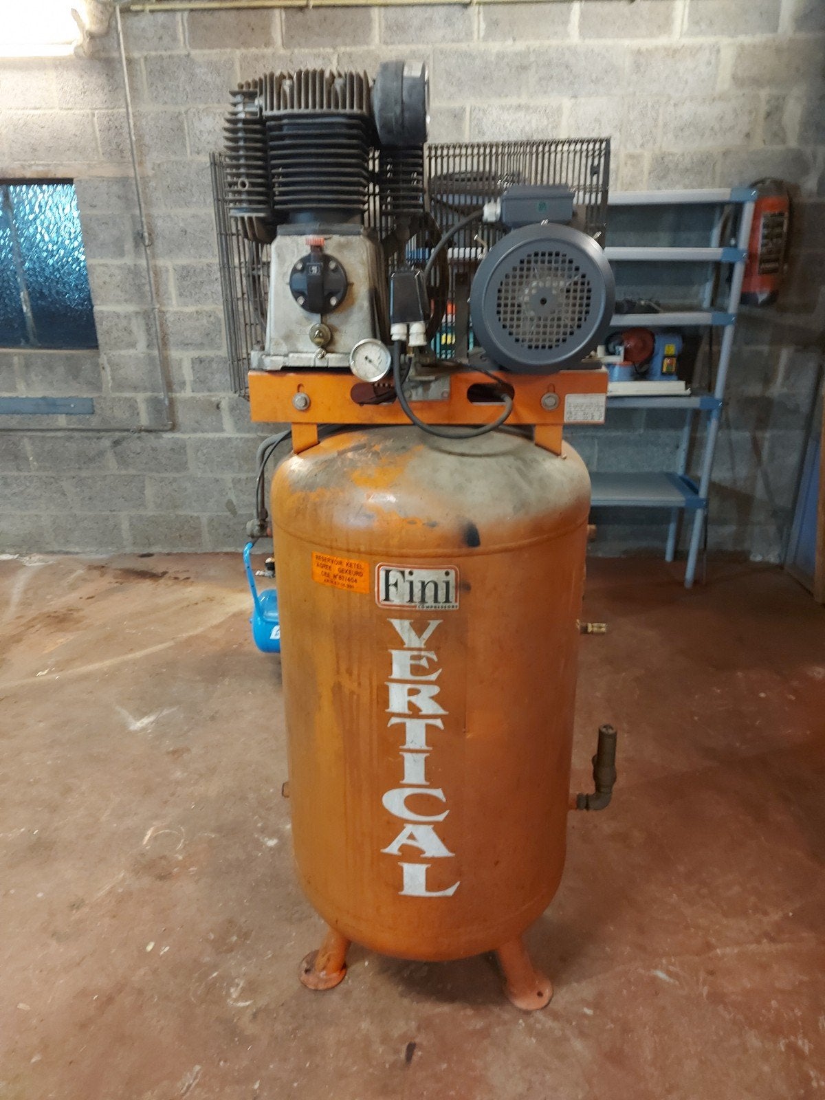 compressor 270l, Doe-het-zelf en Bouw, Compressors, Ophalen