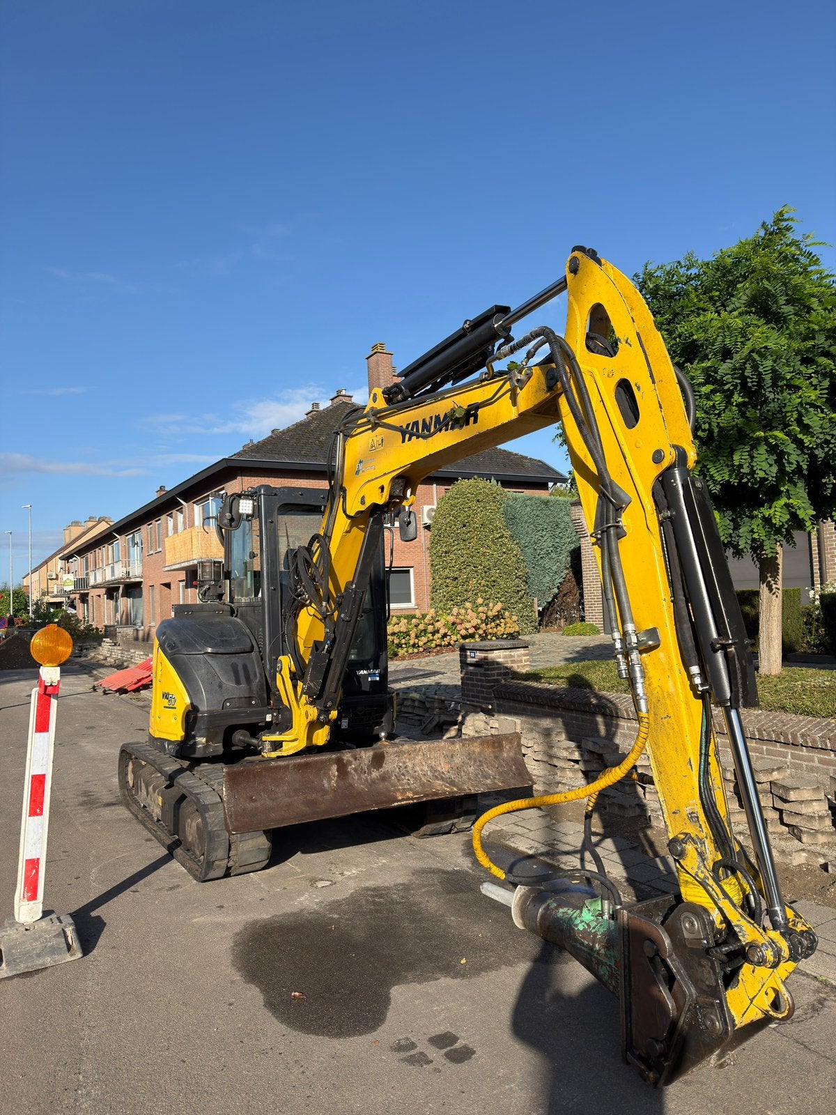 Yanmar graafmachine, Articles professionnels, Enlèvement, Excavatrice