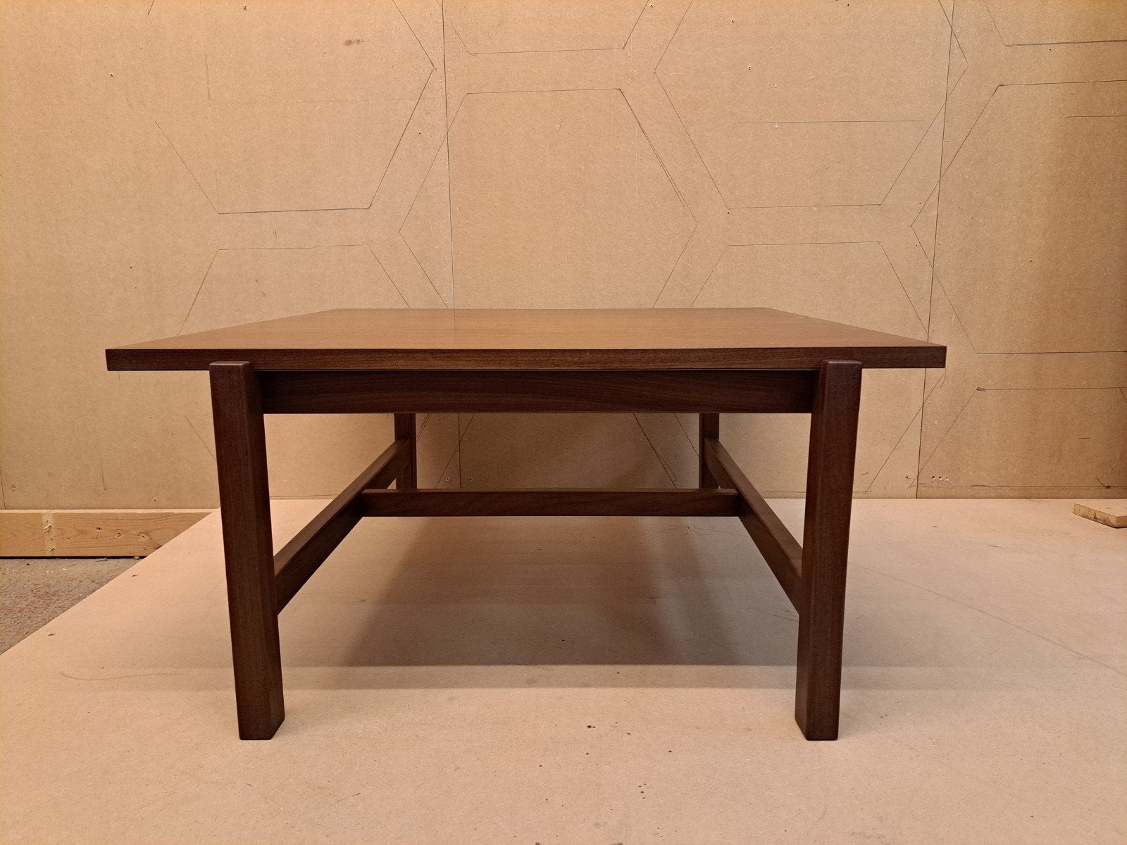 Salontafel Cees Braeckmans for Pastoe, Ophalen, Glas