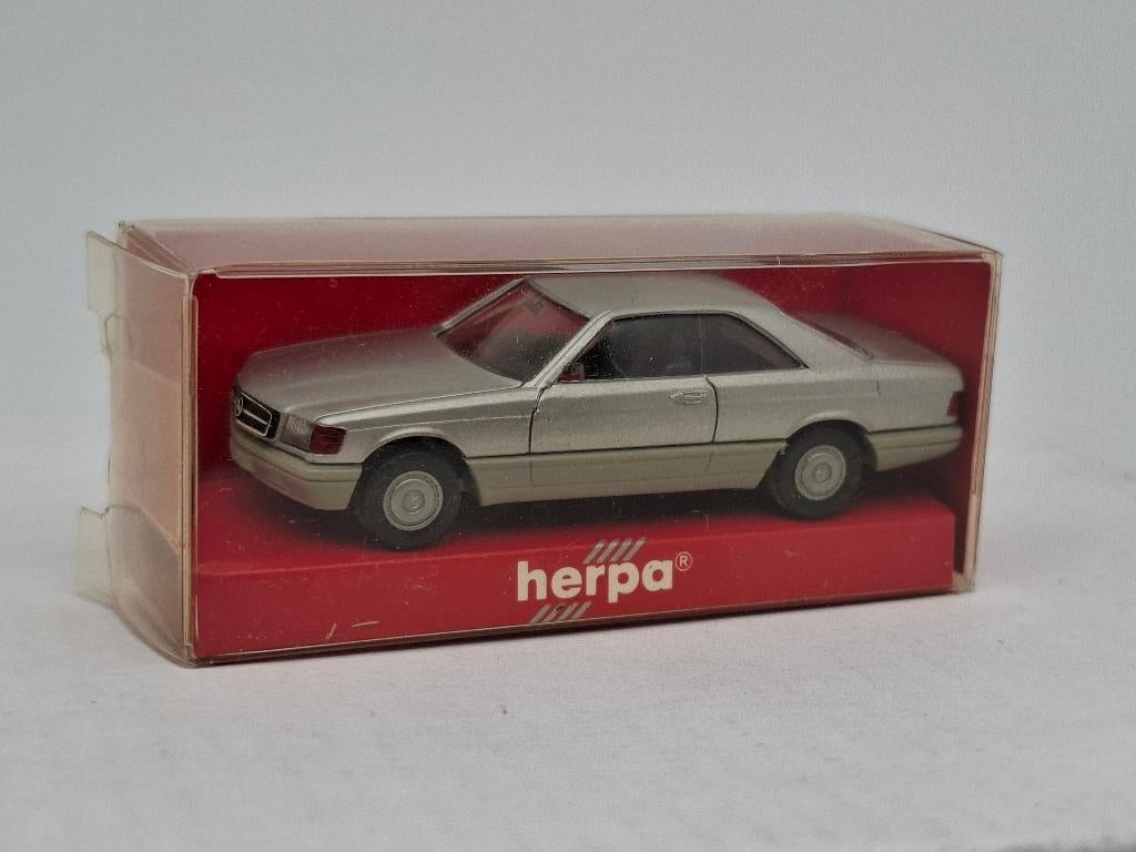 Mercedes Benz 560SEC - Herpa 1/87, Verzenden, Zo goed als nieuw, Auto, Herpa