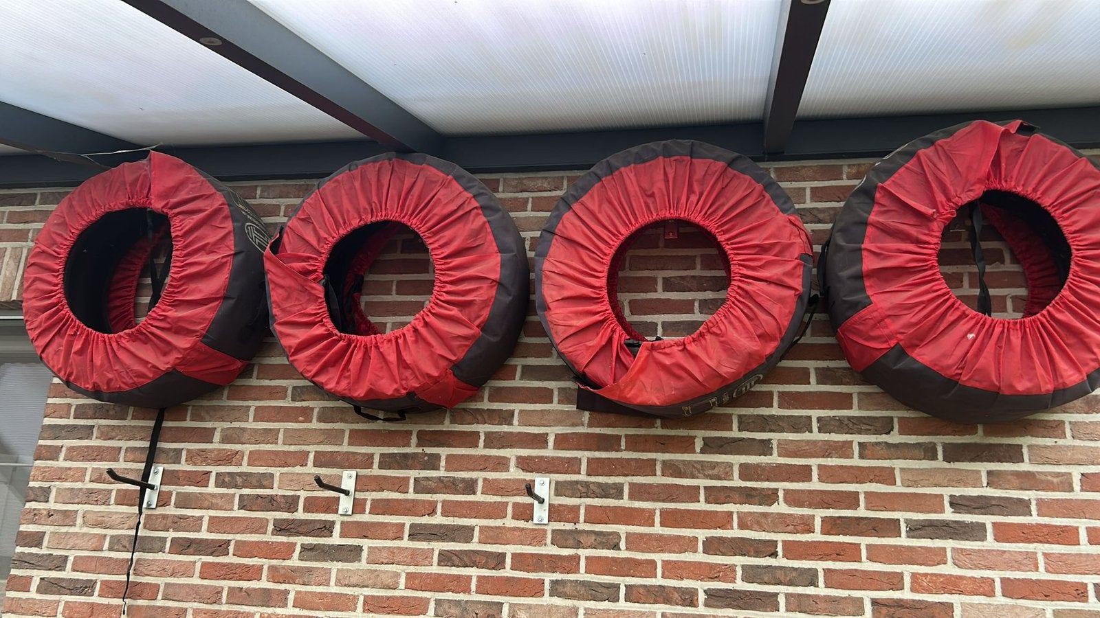4 zomerbanden Goodyear EfficientGrip  incl. opberghoezen, Auto-onderdelen, Banden en Velgen, Ophalen
