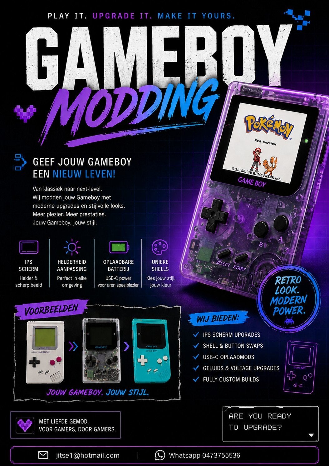 Retro Modding Service, Ophalen