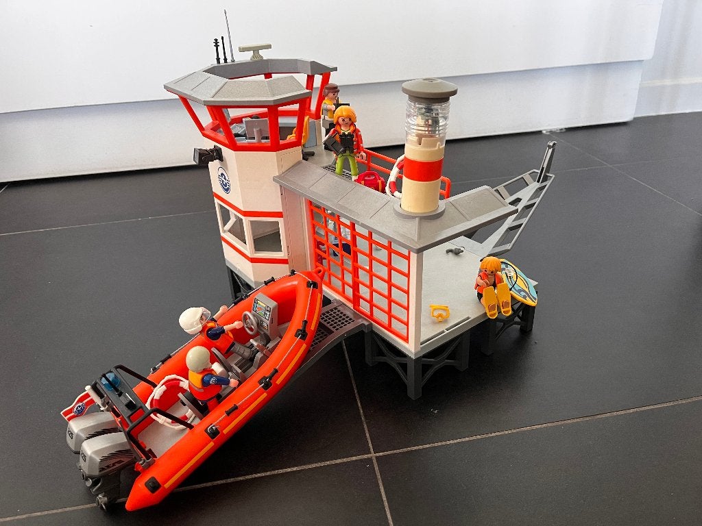 Playmobil 5539 Kustwacht, Kinderen en Baby's, Ophalen, Gebruikt