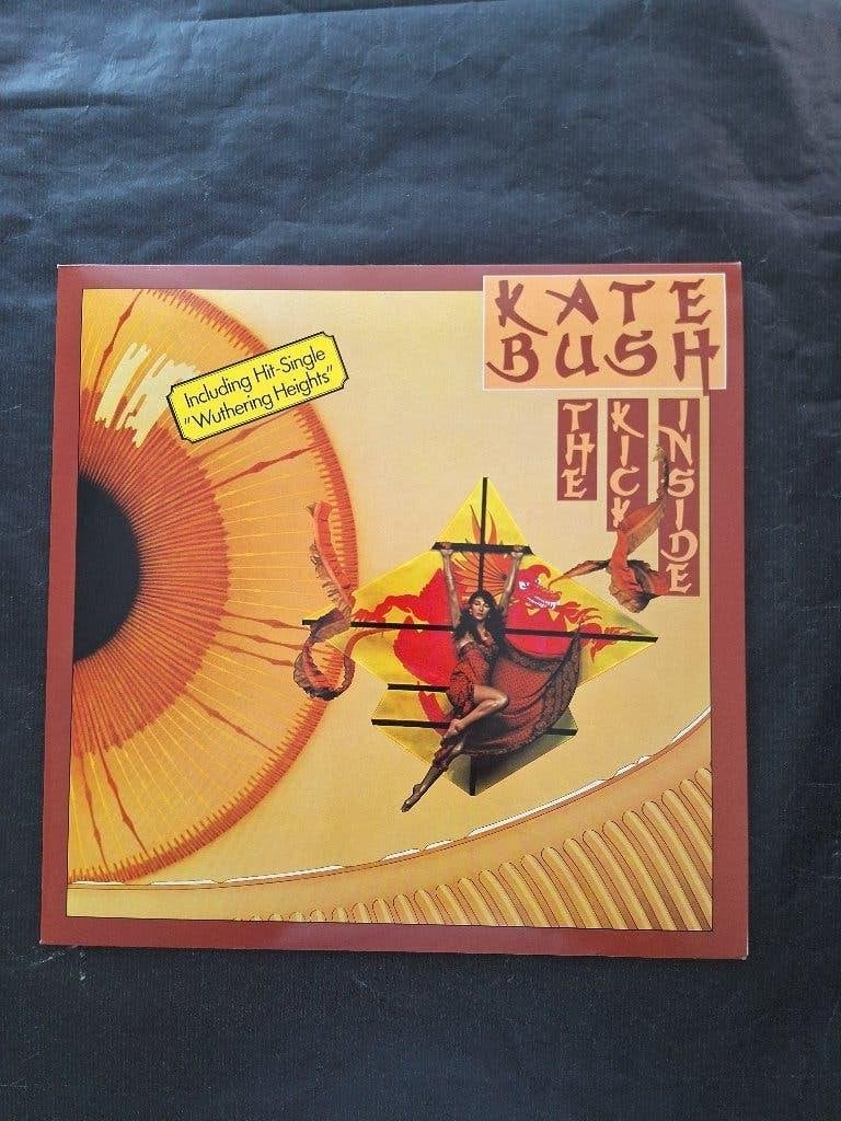 KATE BUSH "The Kick Inside" poprock LP (1978) Topstaat!, Pop rock, Enlèvement ou Envoi, Comme neuf, Avec pochette intérieure