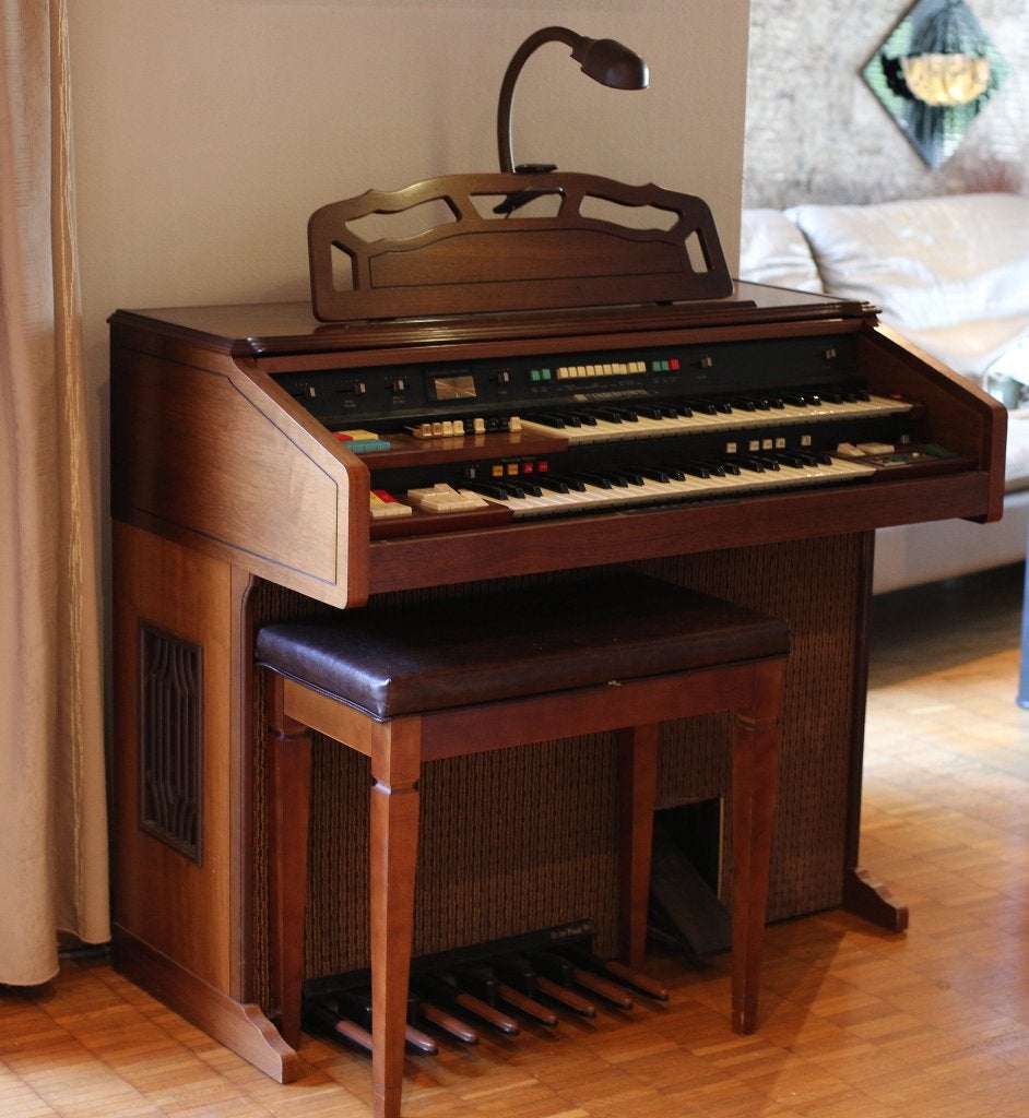 Orgue Hammond vintage de 1987 Modèle : 144K, Musique & Instruments, Orgues, Enlèvement, Utilisé, 2 claviers, Orgue