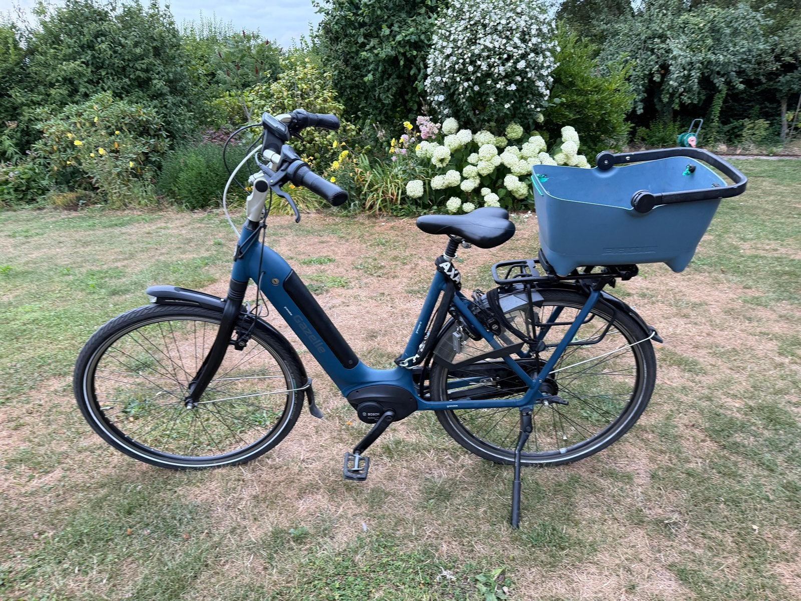 Gazelle Grenoble C8 HMB | Nette e-bike | 8.800 km, Fietsen en Brommers, Elektrische fietsen, Ophalen, Gebruikt, 51 tot 55 cm, 50 km per accu of meer
