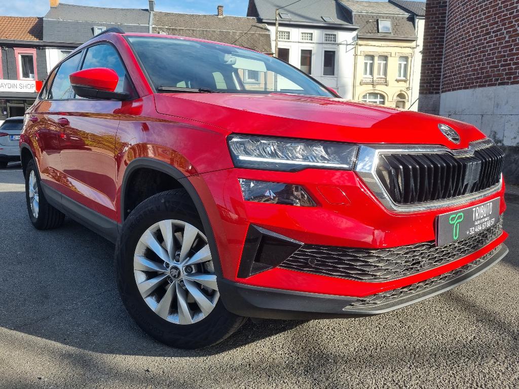 Skoda karoq, Rouge, Achat, Entretenue par le concessionnaire, Noir