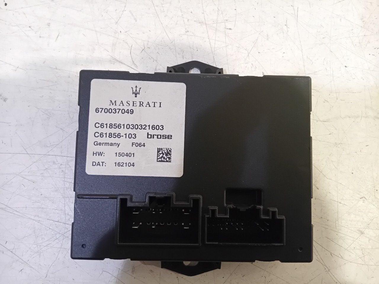 Computer Maserati Ghibli, Onderdelen@venauto.nl, Ettenseweg 76, 4706 PB Roosendaal, The Netherlands, Enlèvement ou Envoi, Utilisé