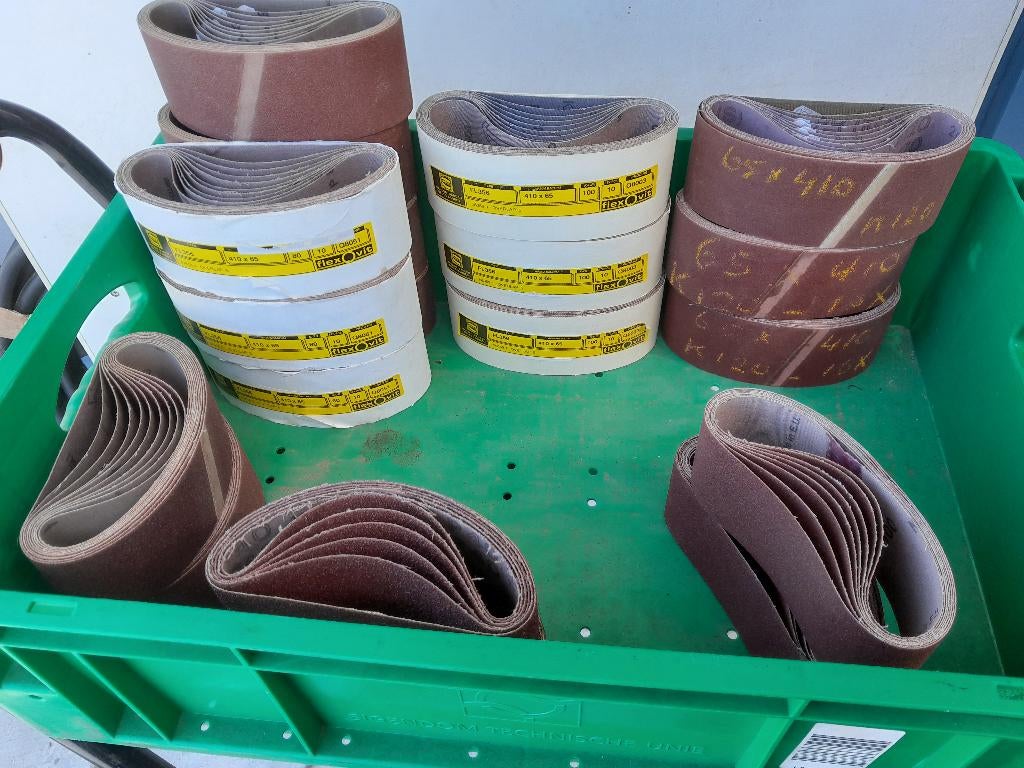 Div Schuurbanden voor bandschuurmachine powerfiles div afm, Doe-het-zelf en Bouw, Gereedschap | Schuurmachines, Ophalen, Nieuw