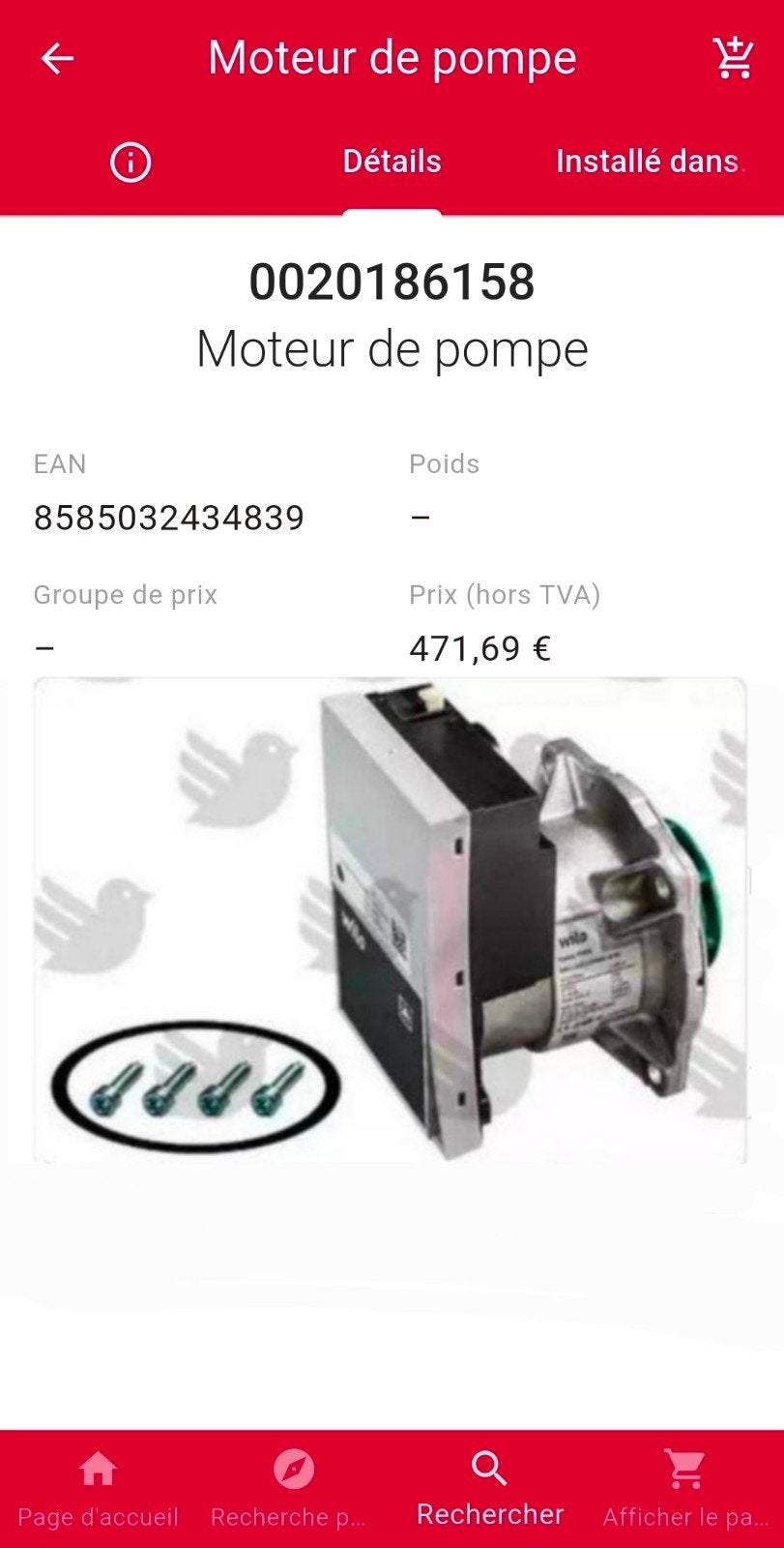 Pompe Bulex Thermomaster/Bulex Thema Condens, Collections, Collections Autre, Enlèvement ou Envoi, Neuf