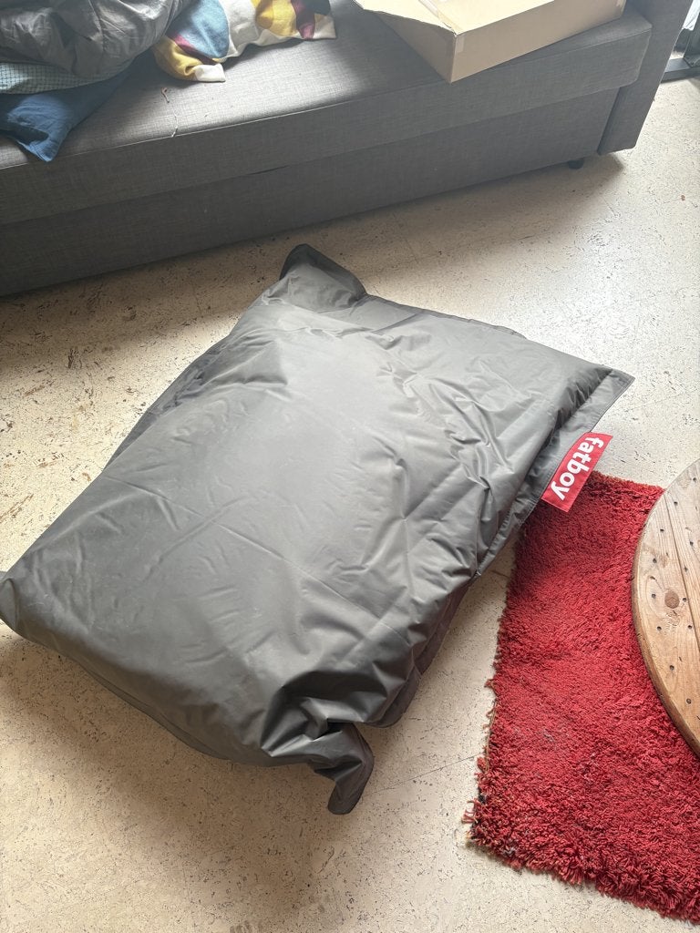 Fatboy zitzak, Huis en Inrichting, Zitzakken, Ophalen, Nieuw, Grijs, Zitzak
