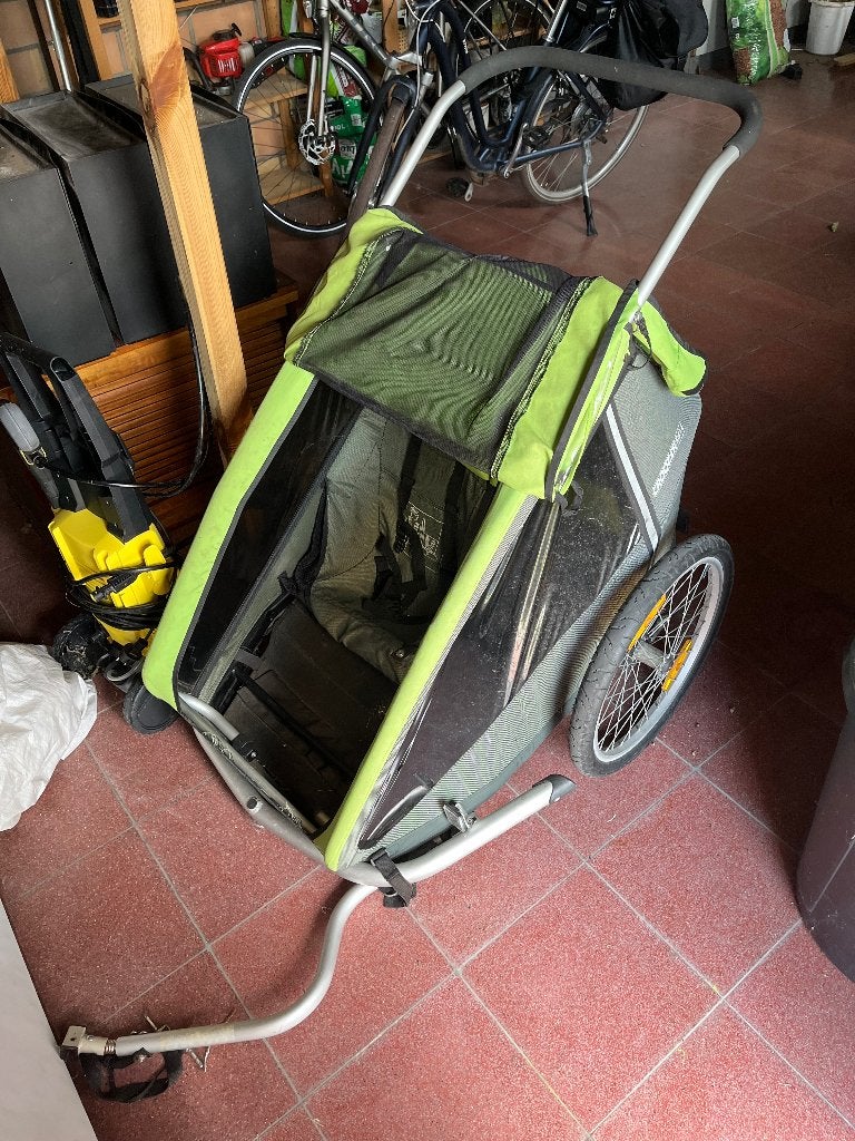 Croozer fietskar, Fietsen en Brommers, Ophalen, Gebruikt, 20 tot 40 kg, Kinderkar
