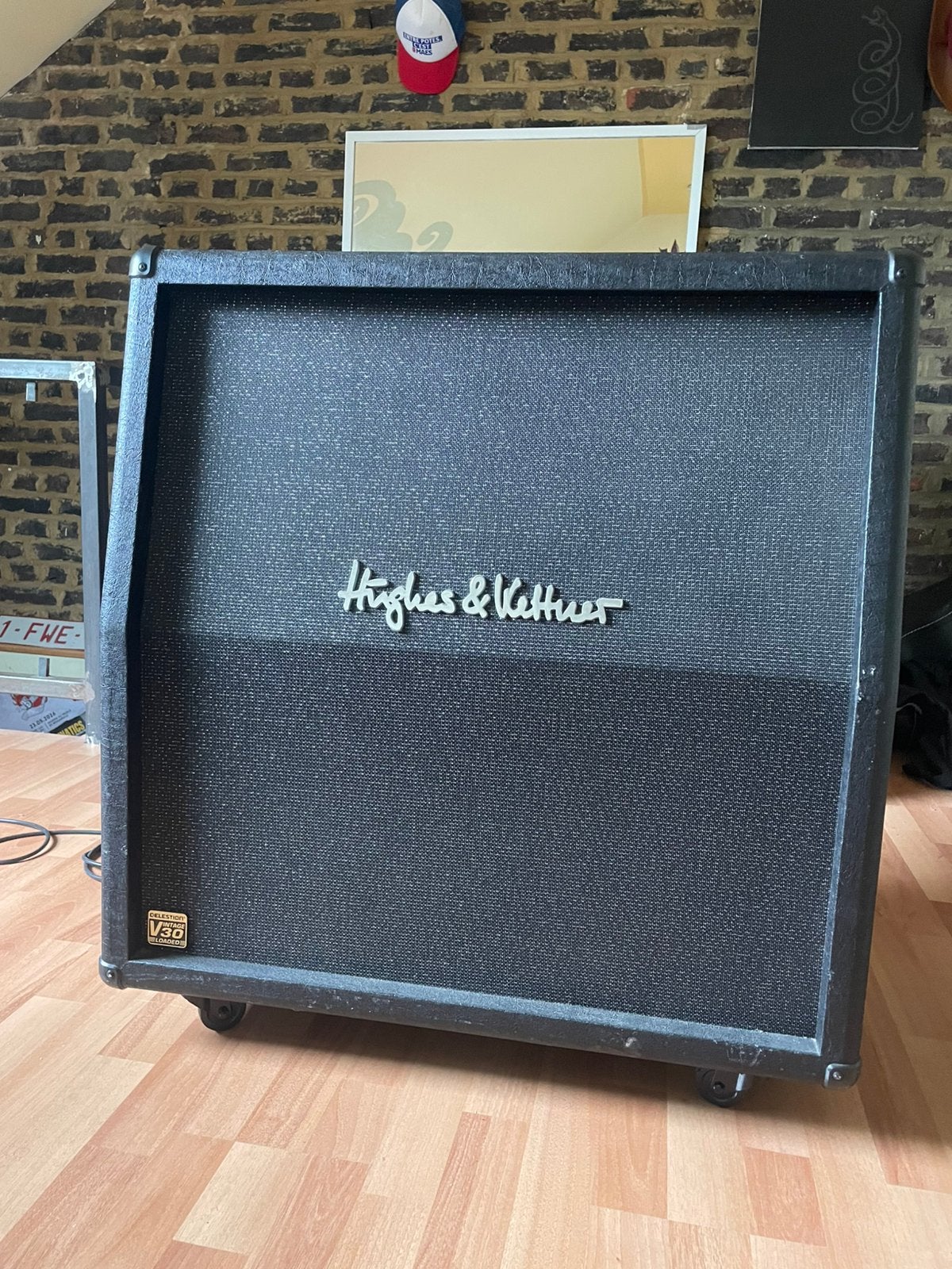 Cabinet guitare Hughes & Kettner VC 412 A 30 4x12 Vintage 30, Enlèvement ou Envoi, Utilisé, Guitare, 100 watts ou plus