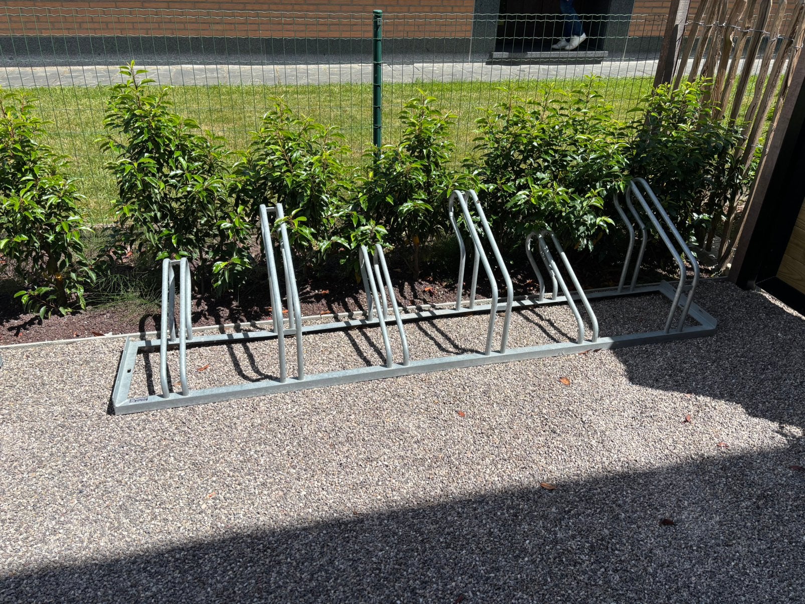 2 Fietsenrekken voor 6 fietsen/rek, Fietsen en Brommers, Ophalen, Zo goed als nieuw