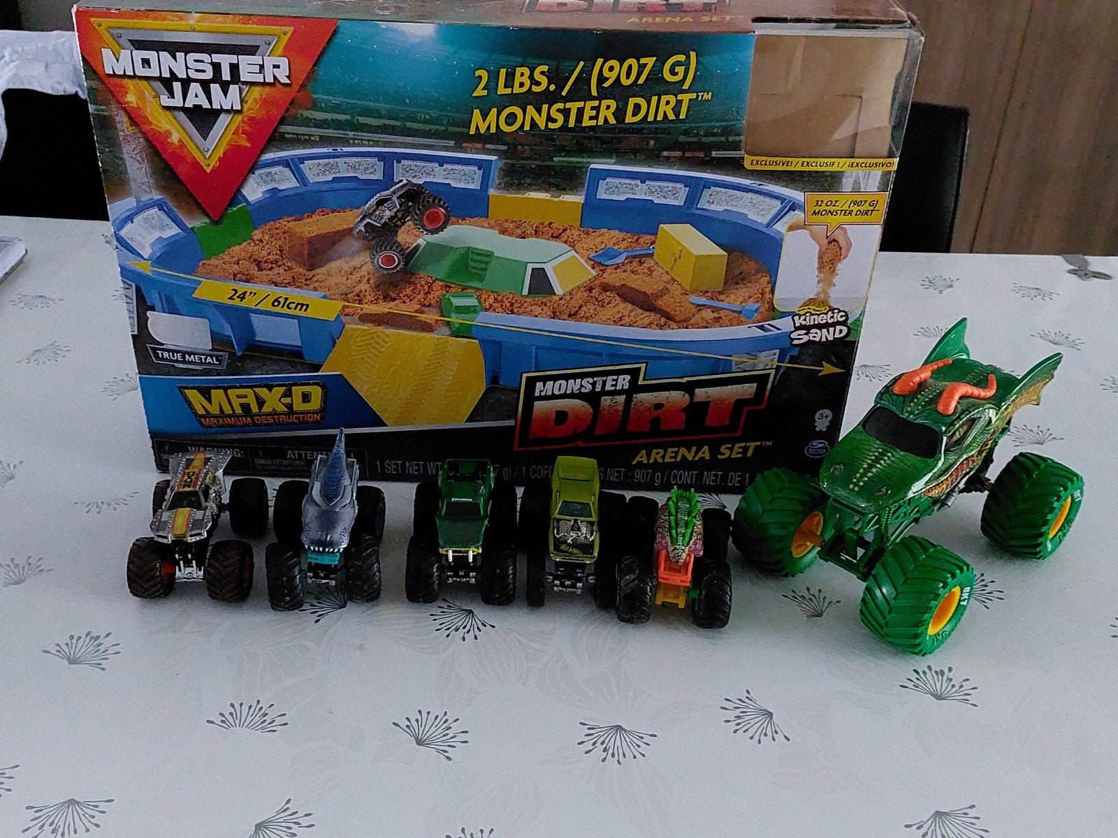 monstertruck en monstertruck jam arena, Ophalen of Verzenden, Zo goed als nieuw