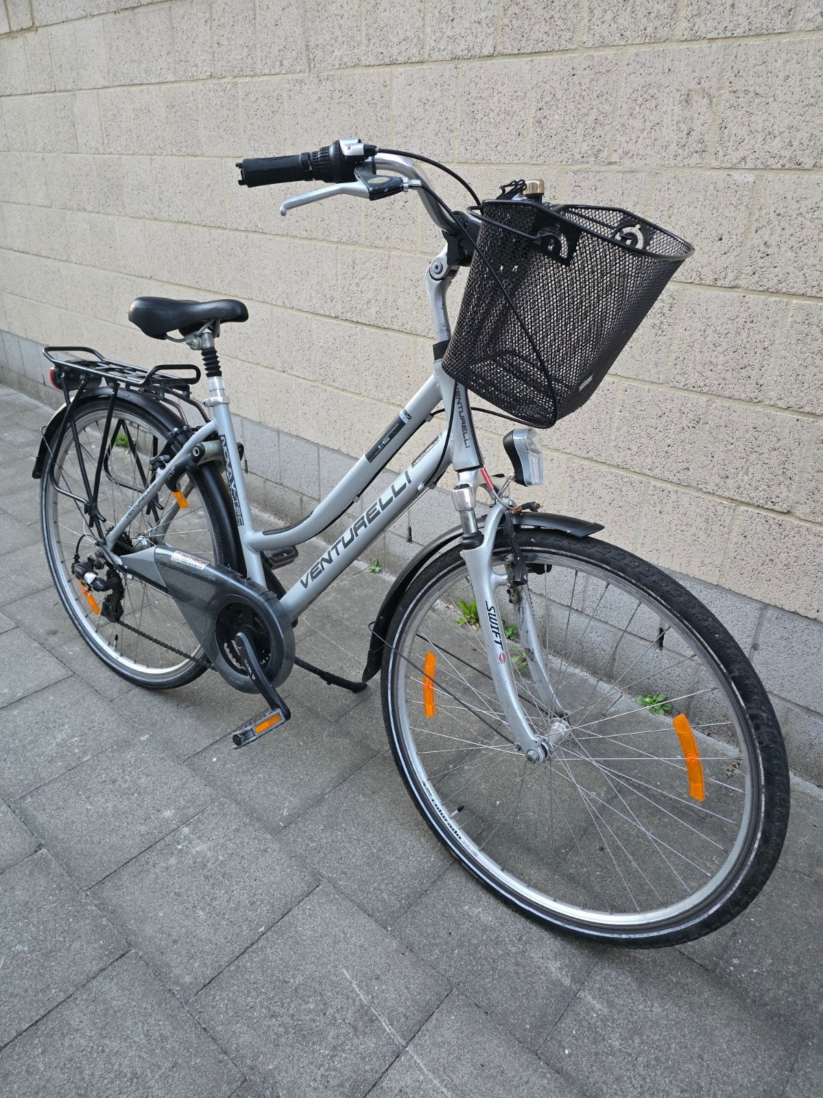 Venturelli – 21 versnellingen – ideale stadsfiets, Fietsen en Brommers, Gebruikt, Velgrem, Versnellingen, 50 tot 53 cm