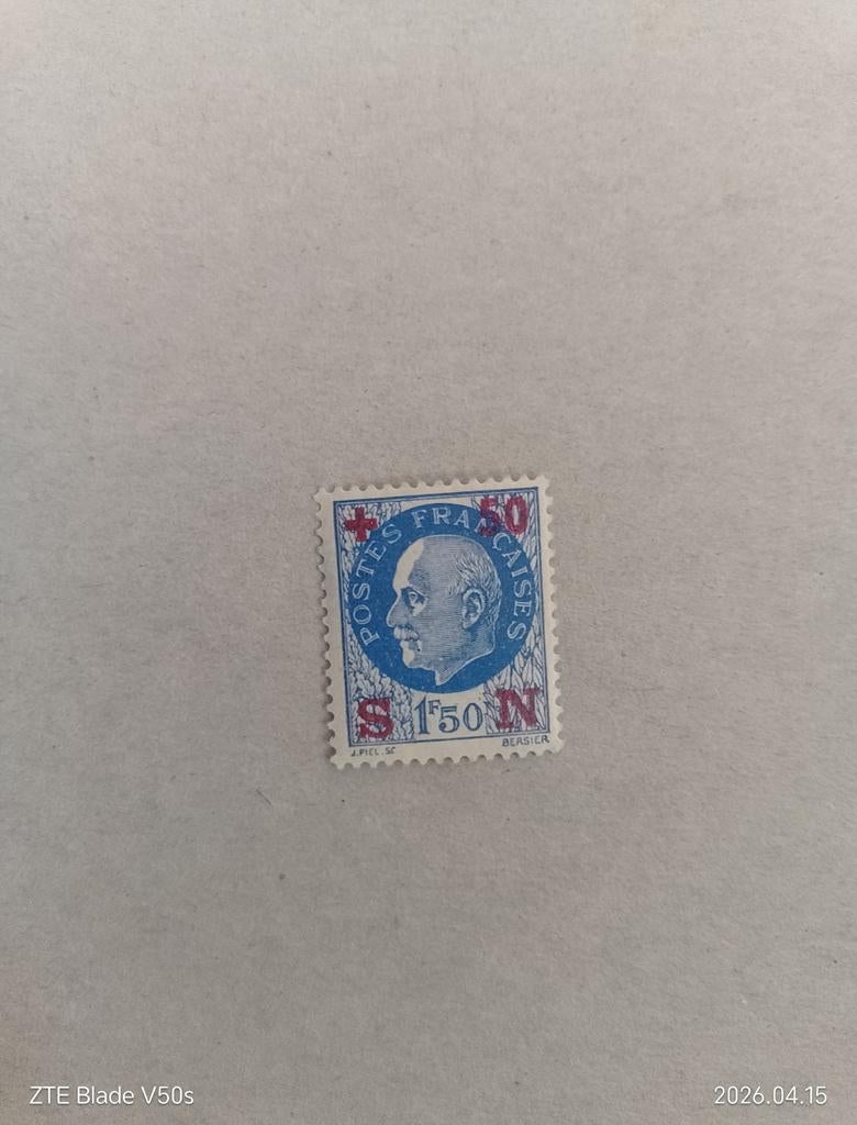 Postzegels France Porträt Pasteur, Ophalen of Verzenden