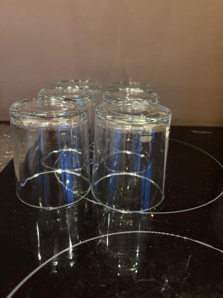 6 Glazen TE KOOP, Verzamelen, Ophalen, Nieuw, Frisdrankglas