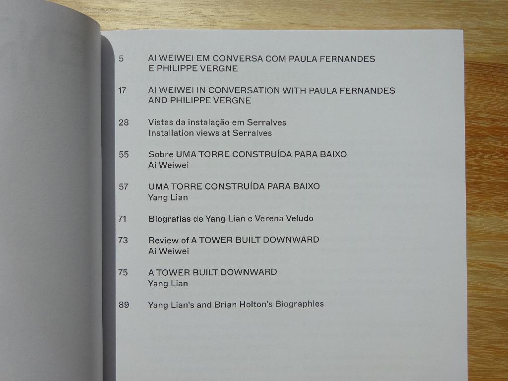 Ai Wei Wei 2021 Porto Serravelves - Catalogus, Enlèvement ou Envoi, Neuf, Sculpture