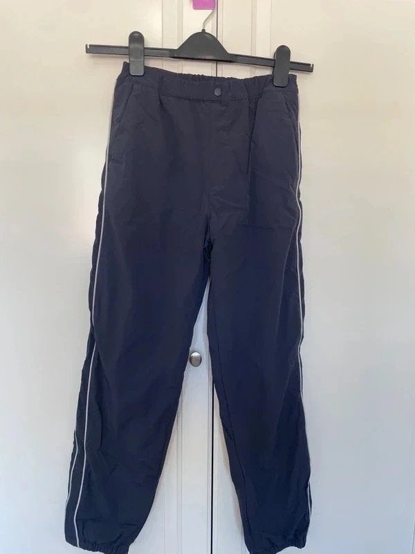 Pantalon chaud et imperméable, ski, bleu, Uniqlo, 13 ans, Enlèvement ou Envoi, Utilisé, Pantalon