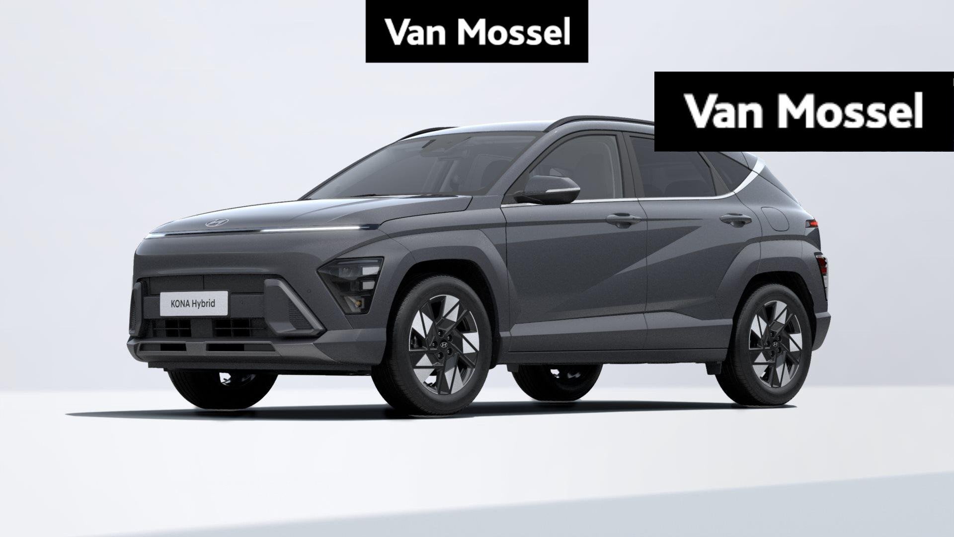 Hyundai Kona 1.6 GDi Hybrid Feel 6-DCT, Stof, Gebruikt, Zwart, 4 cilinders