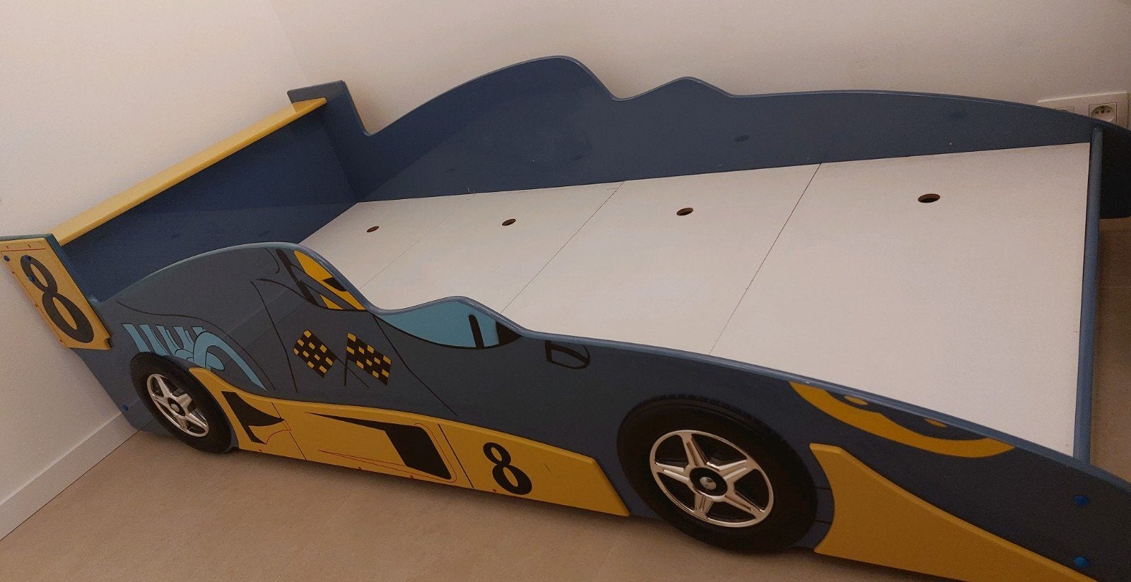 kinderbed auto, Kinderen en Baby's, Ophalen, Gebruikt