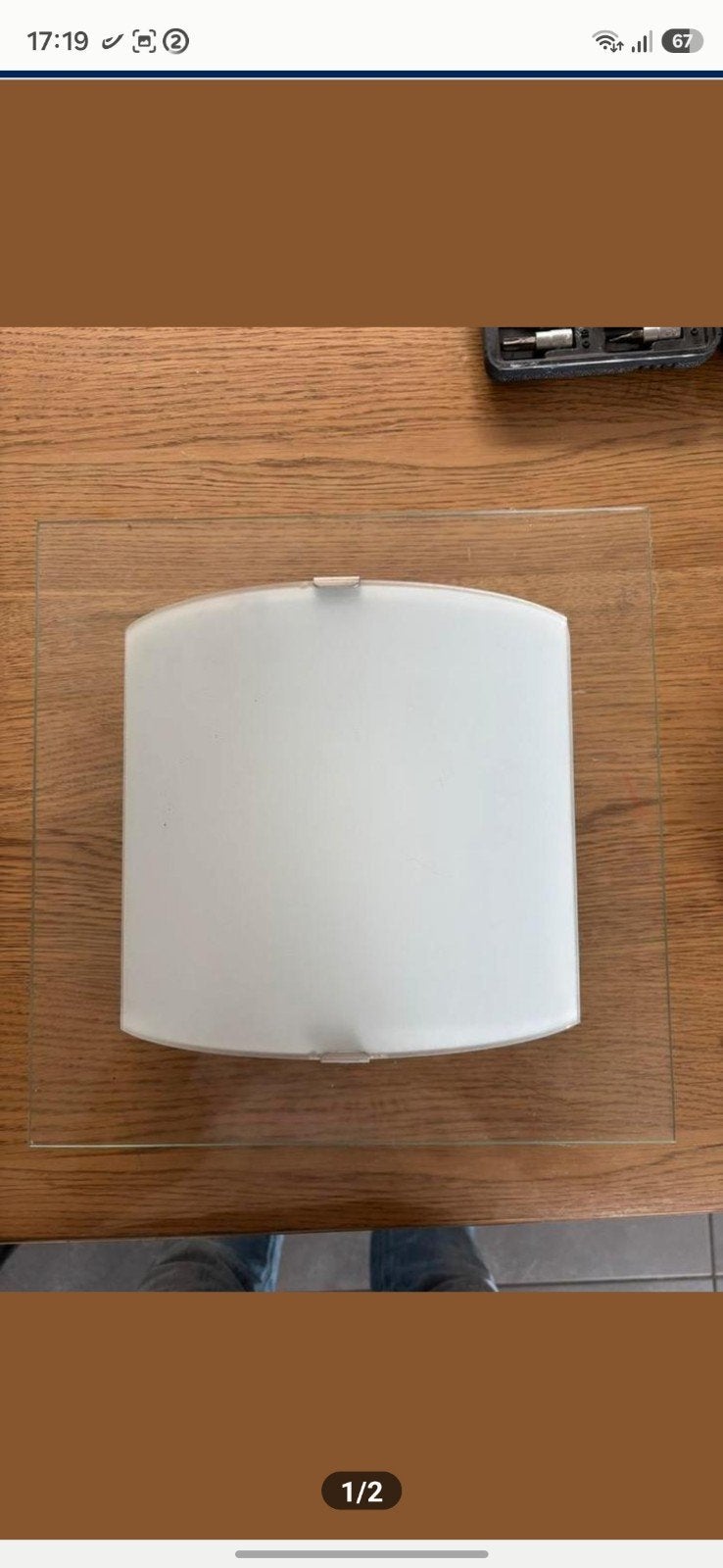 wandlamp Massive, Enlèvement, Comme neuf, Applique murale, Blanc