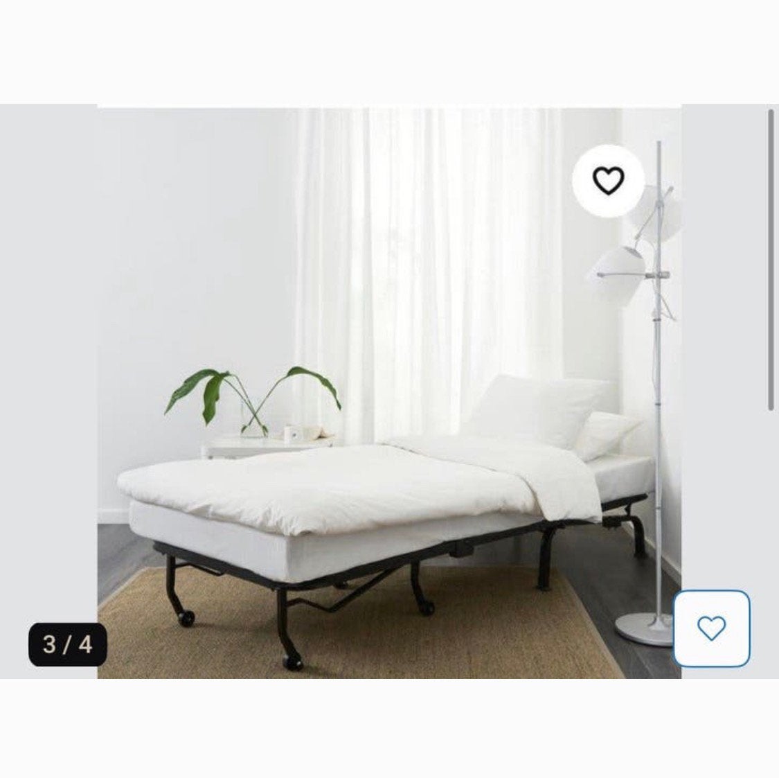 Zetelbed 2 stuks ikea, Huis en Inrichting, Ophalen, Zo goed als nieuw