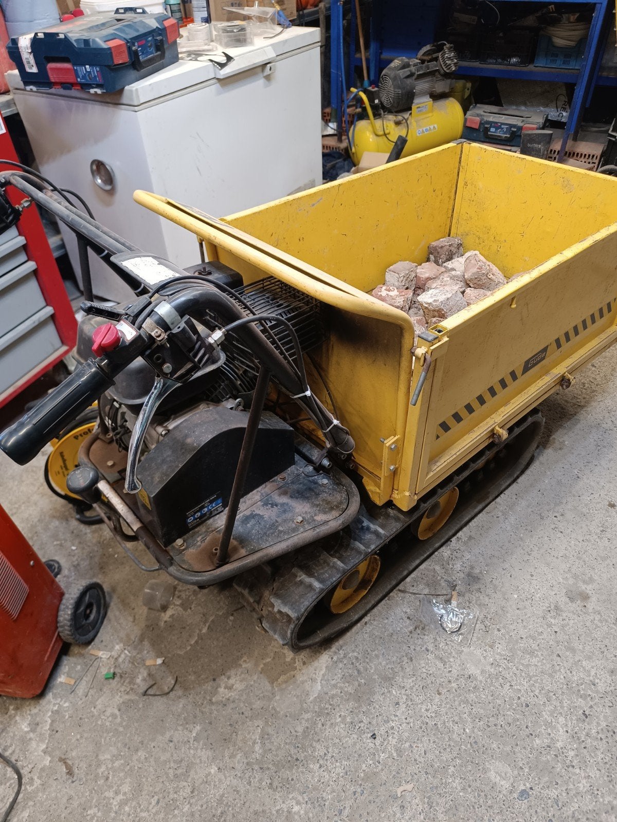 Brouette dumper à moteur, Jardin & Terrasse, Enlèvement