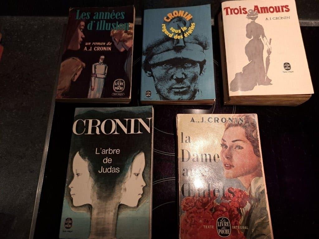 A.J. CRONIN - 5 romans (Frans), Ophalen, Gelezen, A.J. Cronin