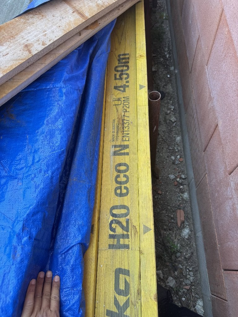 Doka balk, Doe-het-zelf en Bouw, Ophalen, Gebruikt, 300 cm of meer, Balk