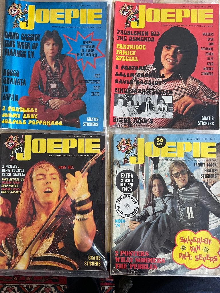 JOEPIE tijdschriften jaargang 1974 (gezocht én aangeboden!), Collections, Revues, Journaux & Coupures, Enlèvement ou Envoi, Journal ou Magazine
