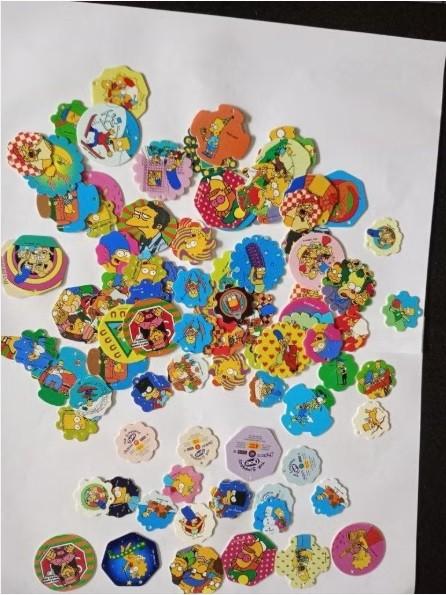 The Simpsons: crocky's popjes sleutelhangers enz.. 1-5€/stuk, Enlèvement ou Envoi, Autres personnages, Utilisé