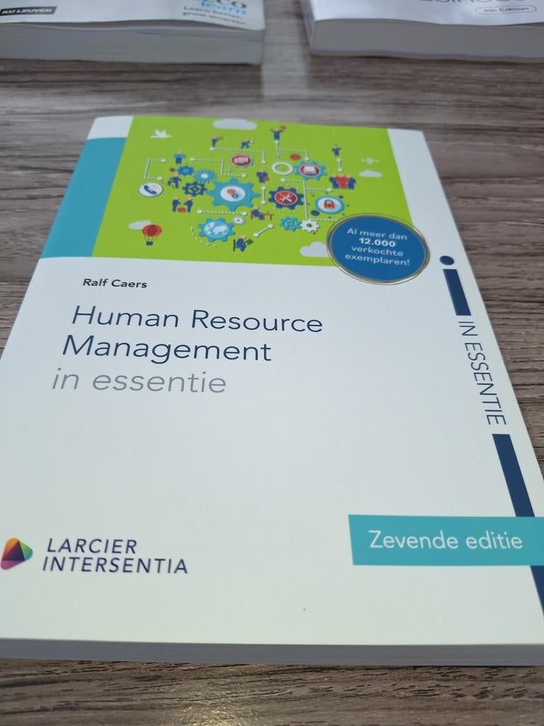 Human resource management in essentie 7de editie, Boeken, Studieboeken en Cursussen, Ophalen of Verzenden, Zo goed als nieuw