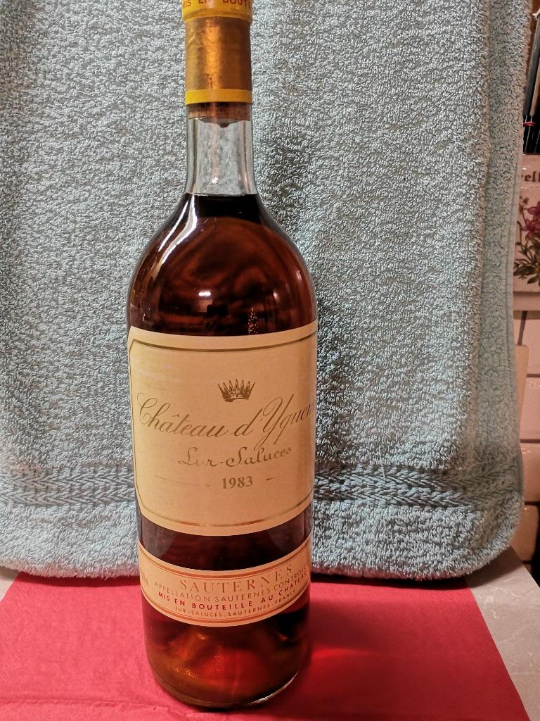magnum chateau yquem 1983 bordeaux sauternes, Ophalen, Frankrijk, Nieuw, Witte wijn