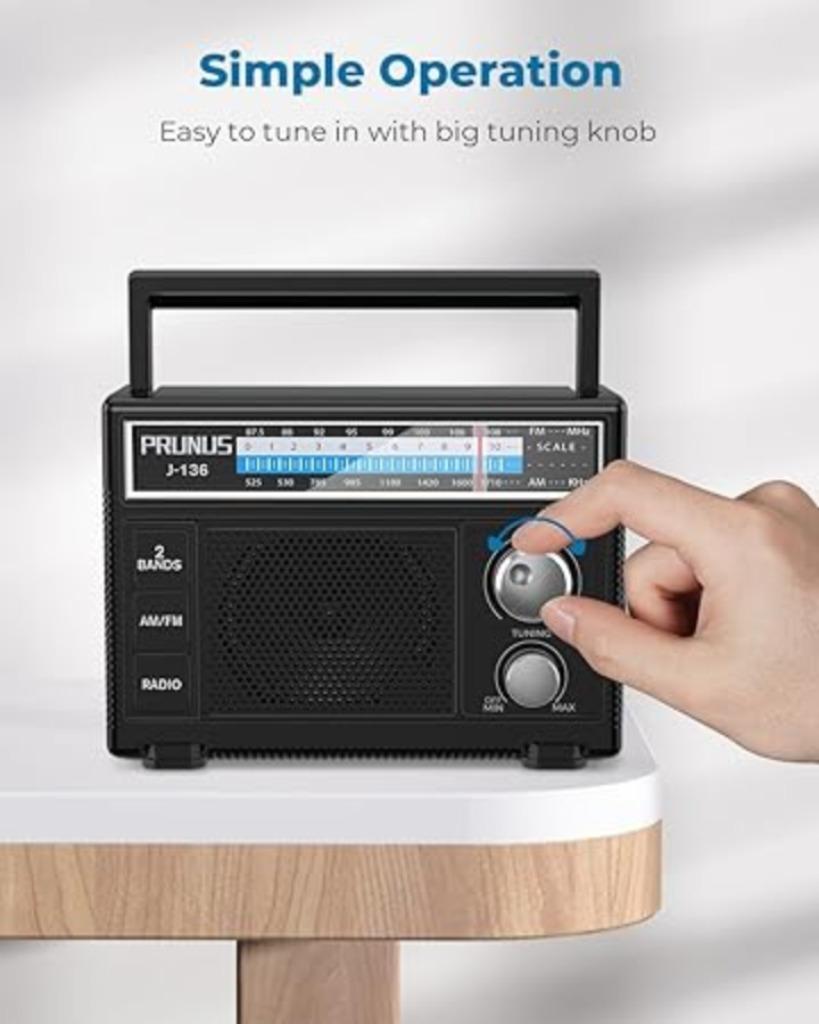 PRUNUS  Draagbare radio SNELLE GRATIS LEVERING, Audio, Tv en Foto, Radio's, -, Verzenden, -, Nieuw