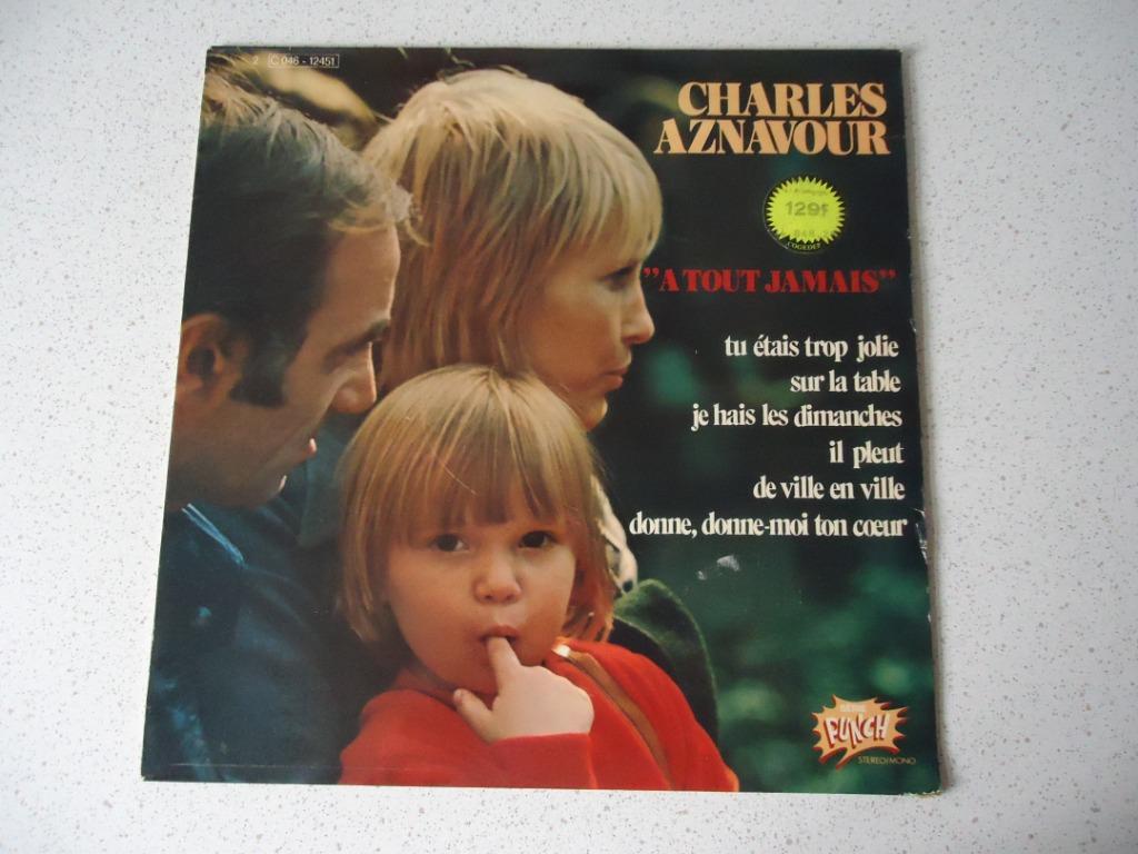 LP van "Charles Aznavour" A Tout Jamais anno 1973., Enlèvement ou Envoi, Utilisé