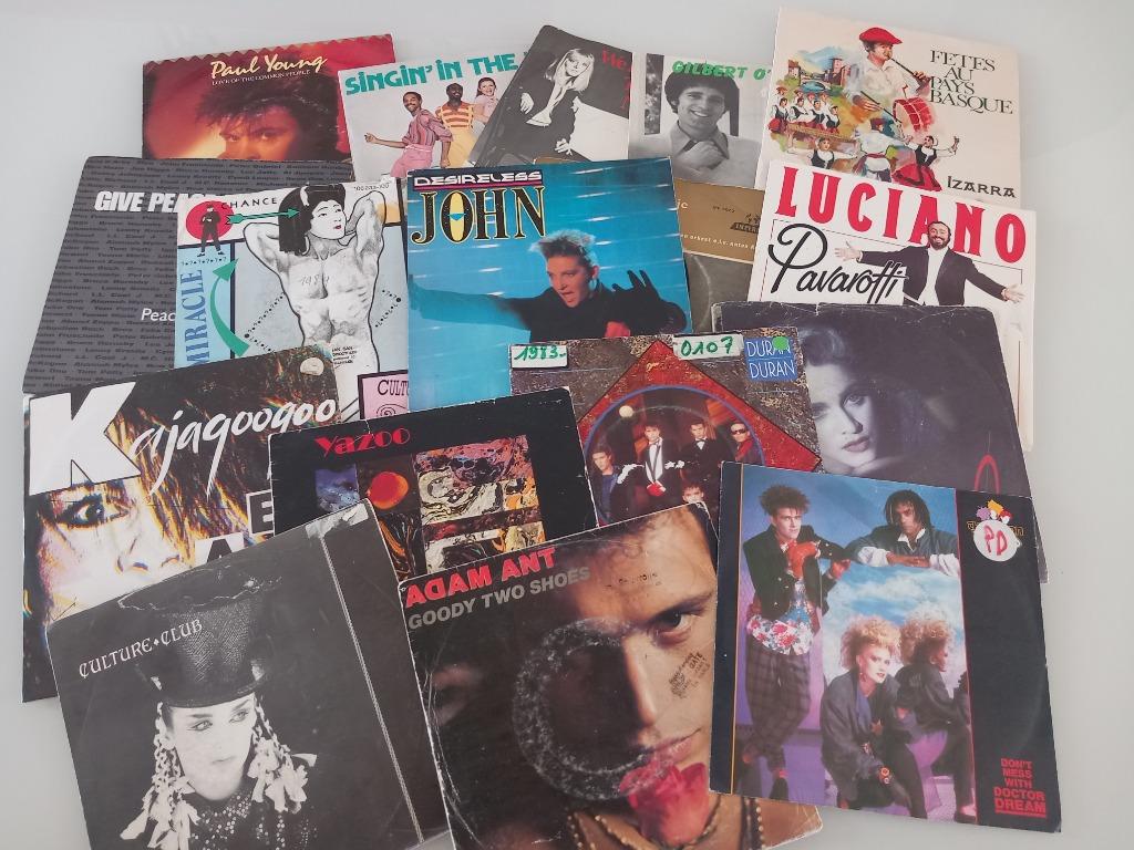 *6 voor 5€* 7" vinyl single Pop Rock Chanson 80s New Wave, Cd's en Dvd's, Vinyl Singles, Ophalen of Verzenden, 7 inch, Pop, Single