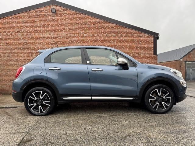 Fiat 500x 1.6i "GARANTIE" Navi/pdc/clima/oh-boek/euro6/2018, Auto's, Voorwielaandrijving, Stof, 4 cilinders, Blauw