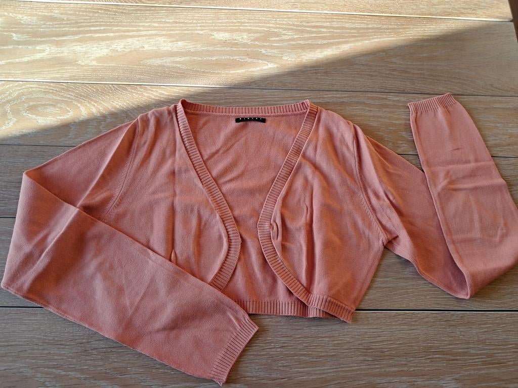 Boléro corail Sisley Taille M, Taille 38/40 (M), Enlèvement ou Envoi, Autres couleurs, Sisley